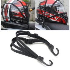 오토바이 헬멧 고정 스트랩 텐덤 짐 로프 탄성 밴드 스쿠터 화물 묶음 후크 끈 벨트, A 60CM
