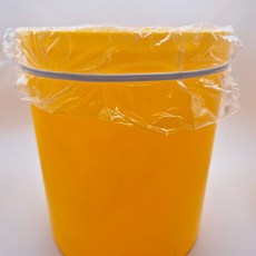 쓰레기통 비닐 고정 고무 밴드 끈 넓은 긴 줄, 블랙