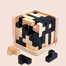 교육완구 6면체 블록 모양 맞추기