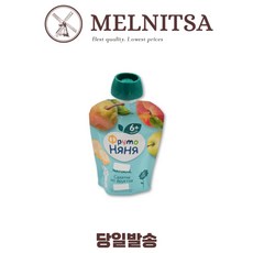 프루토냐냐 바나나&배 퓌레, 3개, 90g