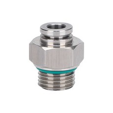 기능 탱크 필터 가스 유압 속도 에어 제어 실린더, 1개, PL12-G1/2 G 나사 엘보우