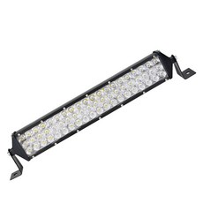 12 24V 방수 LED 라이트바 차량용 초슬림 오프로드 보조등 전면 범퍼 13_초박형렌즈62cm288W+라이터스위치, 28mm, 1개