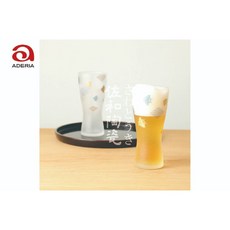 佐和陶瓷餐具批發 ADERIA波千鳥對杯組-日本製 日本津軽 金魚 果汁 啤酒杯 飲料杯 聚餐 餐廳 送禮, 1個