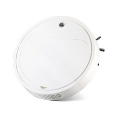 三合一智慧型全自動掃地機器人 家用迷你無線拖地機 懶人吸塵器 擦地機 高顏值交換禮物, JM8028 (28釐米）掃地機白色充電