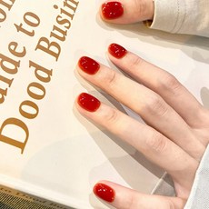 我的七天 輕薄無痕穿戴美甲片, 1個, 1g, BS2193瑪瑙如煙:穿戴甲#30片/盒