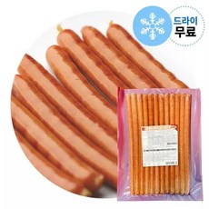 지케이푸드 오뗄 롱 베이커리 소시지 1kg 브런치 휴게소 캠핑 업소용, 1개