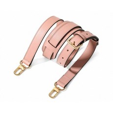 speedy變色背帶，全真皮水桶包/法規包/麻將包背帶，精品包包配件，斜背包帶, 粉色2.5寬度, 1個