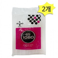 오공 핫멜트 스틱 접착제 글루건심 700g x 2개, 1개