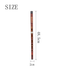 대나무 플루트 키 디지 목관악기 중국 악기, 1개, 5. G Key Flute, 기본