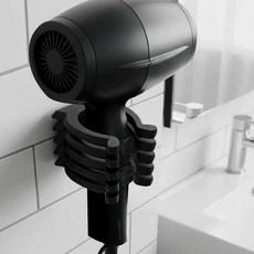 두손 자유 옥토퍼스 드라이기 홀더 거치대 무타공, 1개, 블랙 [LB049]