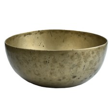 西藏頌缽JB-58喉輪，24公分手工A級老缽，博物館收藏等級，聲音療癒冥想缽，舒緩壓力，促進身心平衡, 1個, JB-58