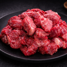 우리는정육가든 1++등급 한우 국거리 소고기 국거리용, 300g, 1개