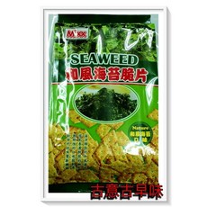 古意古早味 和風海苔脆片 (180g) 奶素 零食, 1個