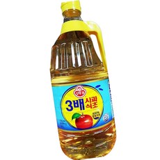오뚜기 3배 사과 식초 1.8L 업소용 식초 대용량, 1개