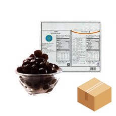 아임요 냉동 이지 타피오카 펄블랙펄 버블티재료 즉석벌 버블티 밀크티 공차펄, 600g, 1개입, 5개