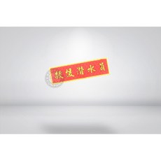 RST 紅星 救援潛水員 反光識別章, 1個
