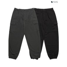 공식 [패션플러스][닉스][NIX]유니)원턱 카고 루즈테이퍼드 조거(FNRSCNZ752M)