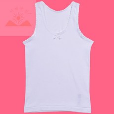 [더해상점] 깨끗한 흰색 초등여아속옷