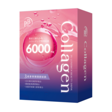 PURE BALANCE 三重奢華彈潤膠原飲, 6個, 70ml