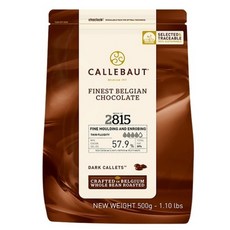 칼리바우트 다크 초콜릿 커버춰 2815 57.9%, 1개, 500g