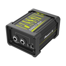 Musontek PD1L 被動式DI Box 單聲道 平衡訊號轉換器, 黑色, 1個, Passive DI Box