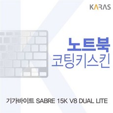 기가바이트 SABRE 15K V8 DUAL LITE용 코팅키스킨 and65089vJ, 색상, 1개