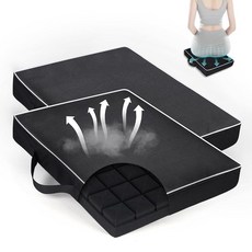 NOORNY 관람석용 경기장 시트 쿠션 - 업그레이드된 63셀 컴포트 그리드 휴대용 표백 6.5cm2.5인치 방수 서포트 패드 야외 스포츠 1팩 195176