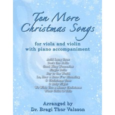 (영문도서)Ten More Christmas Songs for Violin and Viola: duets for viola and violin Paperback, Independently Published, English, 9798287152581