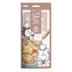 C'est Bon 輕奢肉泥泥 犬貓寵物零食 12gx4, 1個, 陪心輕奢肉泥泥-厚乳佐嫩雞