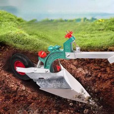 독일수입 수동 쟁기 경운기 농사 농업용 바퀴 경운 관리기, 1개