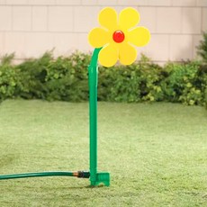 로앤제이 크레이지 데이지 스프링클러 회전 물놀이, 옐로우, 1개