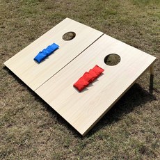 콘홀 보드 게임 던지기 세트 모래주머니 스포츠, 90x60CM 더블 보드+모래주머니16+가방
