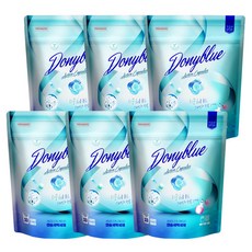 탑스텝 도니블루 캡슐세탁세제, 33개입, 6개