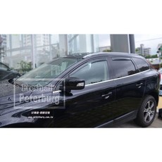 比德堡崁入式晴雨窗【內崁式-標準款】富豪VOLVO XC60 2010-2017專用, VOLVO XC60 前窗一組