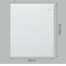 On동네 무타공 셀프 블라인드90x150cm 화이트 창문가림막