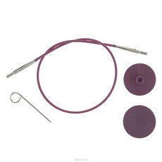 니트 프로 교체 가능 바늘 용 케이블 퍼플 60cm 10501