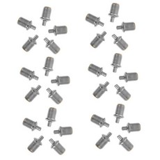 샹들리에용 Ciieo 30pcs 와이어 로프 클램프 고정 장치 코드 그리퍼 와이어 로프 잠금 장치, 샹들리에용 Ciieo 30pcs 와이어 로프 클램프 고