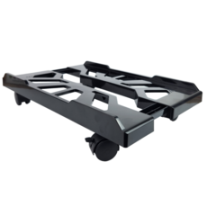 이동식 PC 받침대 폭조절 본체, 1개, 블랙