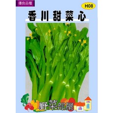 【野菜部屋~】H08 香川甜菜心種子 中包裝, 1包