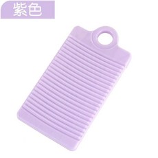 塑膠防滑迷你洗衣板, 紫色, 1個裝