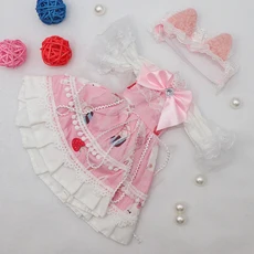 12 인치 인형을위한 저녁 스팽글 드레스 빈티지 귀여운 인형 옷 소녀를위한 30cm 축제 복장 여름을위한 주름 치마, For 12 inch Dolls, T15