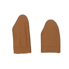 바느질 골무 소가죽 양모펠트공예 입문자용 엄지 검지, 1개