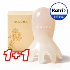 올라솔라 꾹꾹괄사 두피괄사 1+1, 기본색상, 1세트