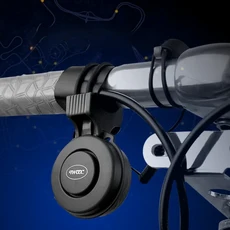 자전거 벨 충전식 스피커 USB 미니 경적 4가지 모드 스쿠터 부품용 액세서리, [01] black, 01 black, 01 Black