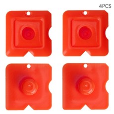 자동차 스크레이퍼 도구 키트 그라우팅 세트 스무딩 흙손 그라우트 리무버 실리콘 필러 실란트 청소용 뒤집개, 4PCS 1