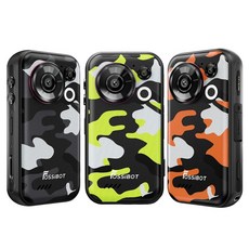 FOSSİBOT F116 Pro 5G 迷你三防手機, 黑色/灰色/白色迷彩,黑色/黃綠色/白色迷彩,黑色/橘色/白色迷彩, 256GB
