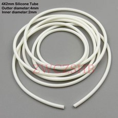 VP540 미마키 JV33 JV5 프린터용 실리콘 잉크 호스 Dx4 Dx5 펌프 파이프 4 2mm 소프트 5 계량기, 5Meter