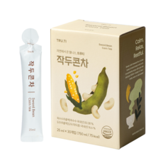 작두콘차 대용량 국산 작두콩 볶은 작두콩차 물대용 카페인없는차, 1박스, 30개입, 25ml