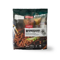 요리하다 불맛 짜장라면 110g*5개입, 1팩