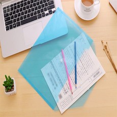 해소미 똑딱이 A4 클리어 파일 A4파일홀더